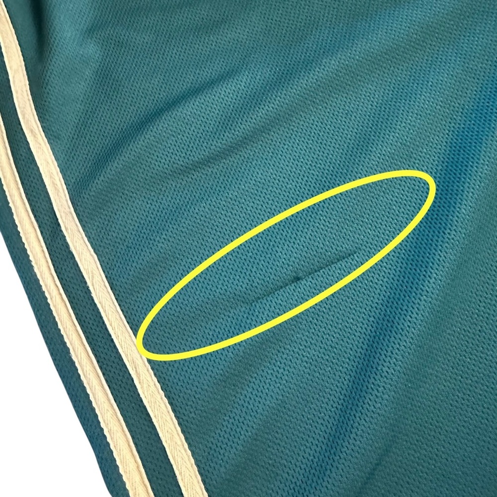 🍀Vintage Jameson Athletic Shorts Men's Irish Whiskey Green Yellow Basketball - Picture 8 of 9